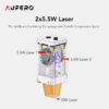 Лазерный станок Aufero Laser 2 LU2-10A 10W (10 Вт) Миниатюра Фото №9
